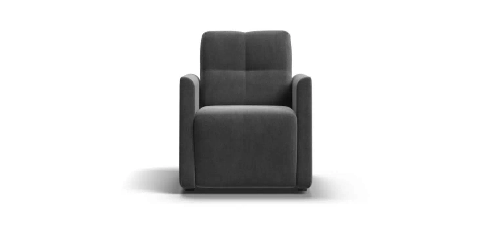 БОСС не раскладное кресло-пуф Монолит Серый (снят с производства)