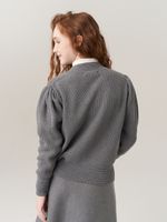 Кардиган для девочки AT1058 серый