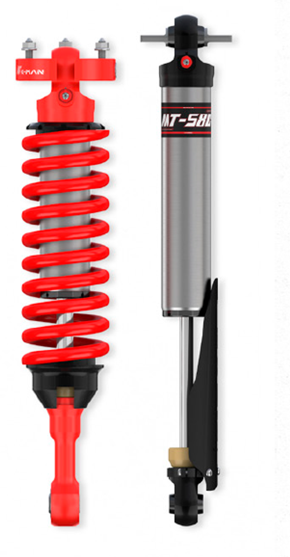 Подвеска Kman в комплекте для Isuzu D-MAX 2011-2018 Лифт 2 дюйма Исузу амортизаторы аморты