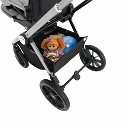 Детская коляска Sweet Baby Vento Silver 3 в 1 Silver Blue