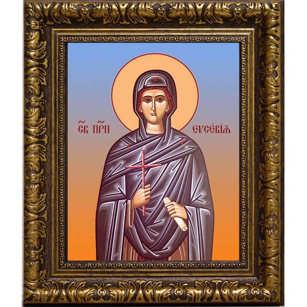 Евсевия Миласская преподобная. Икона на холсте.