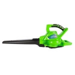 Greenworks GD40BVK6 40В воздуходув пылесос (1 x 6 Ач, ЗУ) 77.78 м/с 24227UF