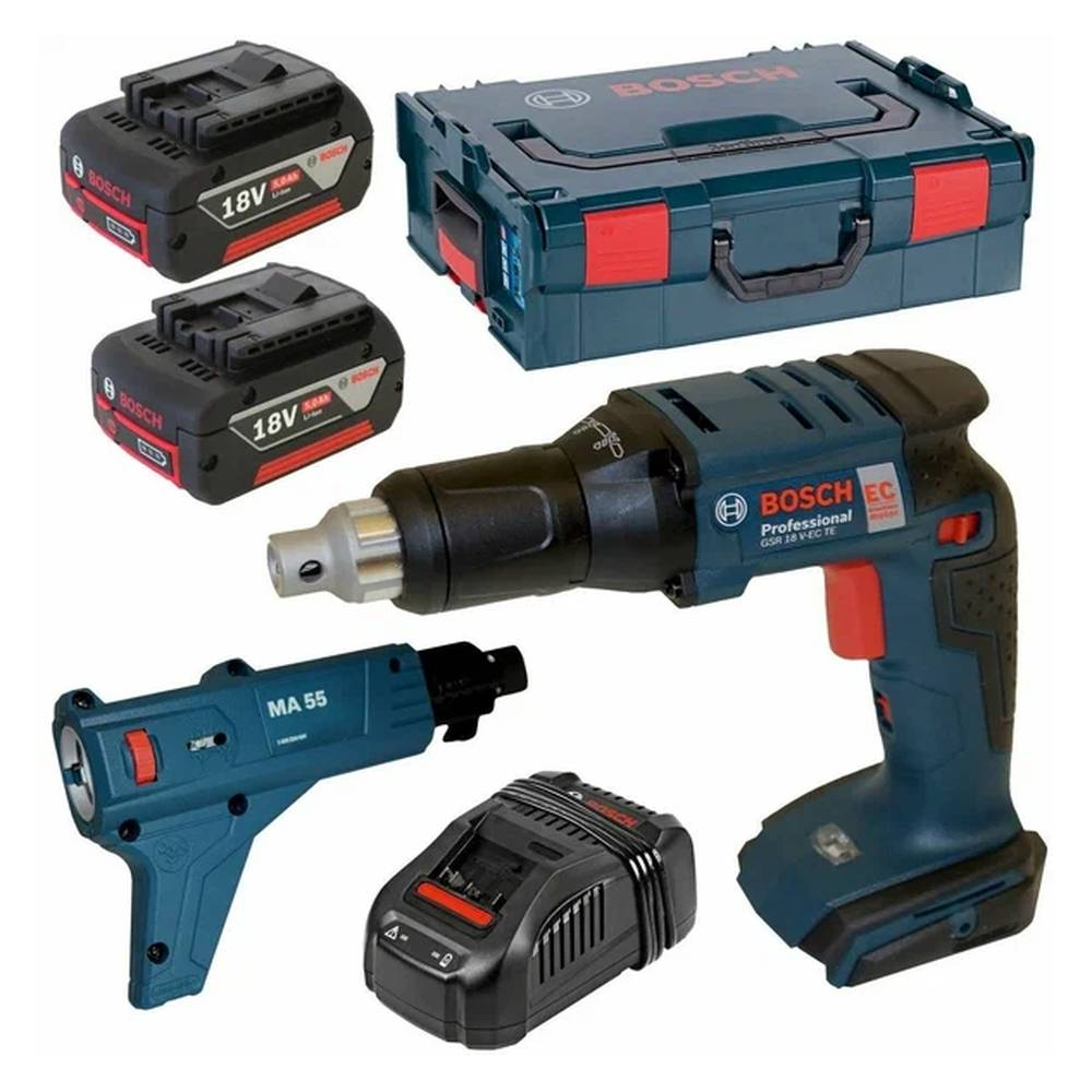 Аккумуляторная дрель-шуруповерт Bosch GSR 18 V-EC TE для гипсокартона