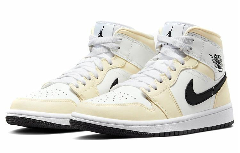 Кроссовки Jordan Air Jordan 1 Mid "Coconut Milk" (Женская размерная сетка)