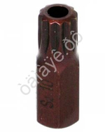 Бита SPLINE М10, 12лучей, L=75mm с отверстием МАЯКАВТО™ 1787510