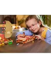 Конструктор Disney Princess 43270 Путешествие Моаны на каноэ