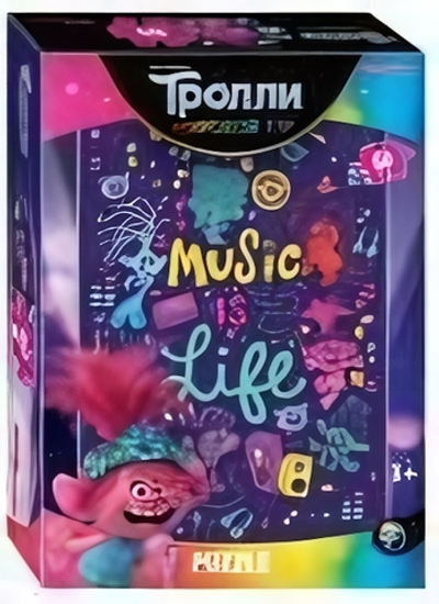 Пазл 80эл. "Trolls - 2" в ассорт. (DreamWorks) (Степ пазл)