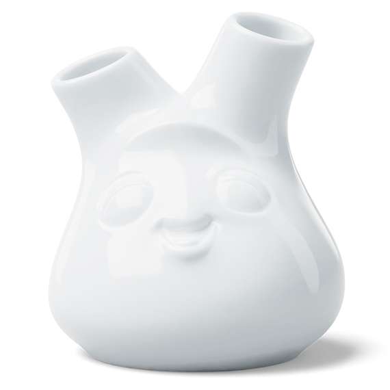Ваза cheeky, 10 см, белая