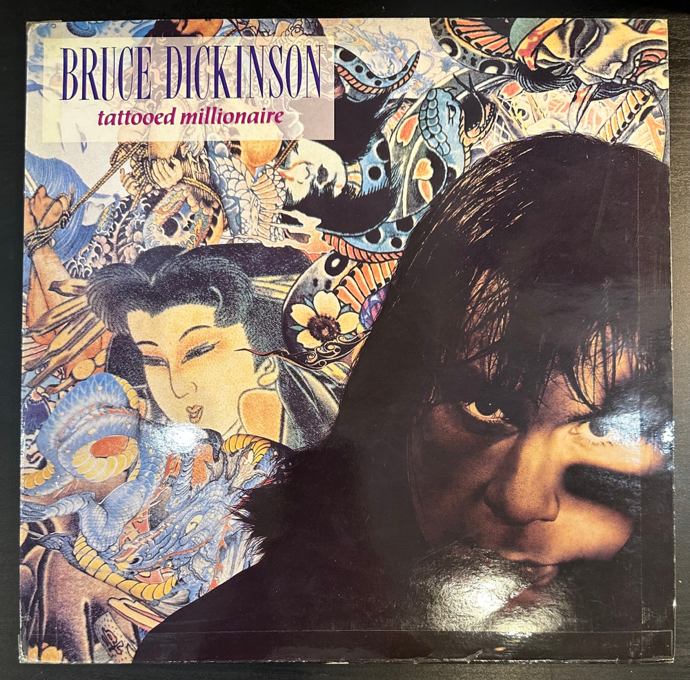 Bruce Dickinson - Tattooed Millionaire (Англия 1990г.)