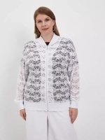 Бомбер кружевной летний