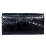 Кошелёк чёрный женский Coscet нат.кожа CS25-01A