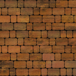 Тротуарная плитка Арена - Листопад гладкий Саванна, комплект из 2 видов плит