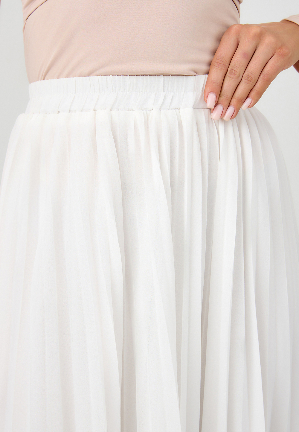 Юбка плиссе макси 90