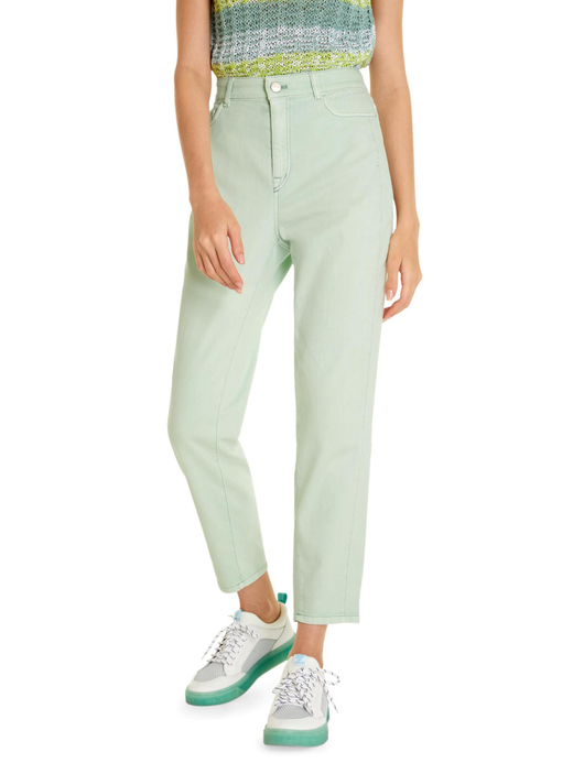 Укороченные брюки из денима