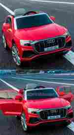 Детский электромобиль "AUDI Q8" 6V, красный