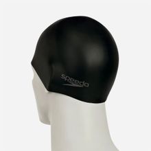 Шапочка для плав. SPEEDO Plain Molded Silicone Cap, 8-709849097, ЧЕРНЫЙ, силикон