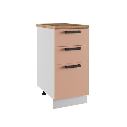 Кухня Модуль СЯШ 400 Ройс Лазурь