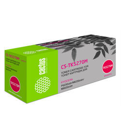 Cactus CS-TK5270M TK-5270M пурпурный (6000стр.) для Kyocera Ecosys P6230cdn/M6230cidn/M6630cidn