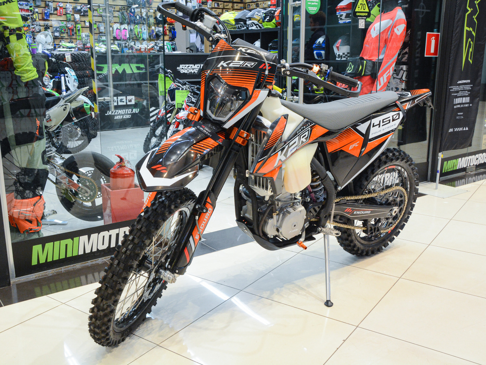 Кроссовый мотоцикл K2R 450 EFC Orange/Black 21/18