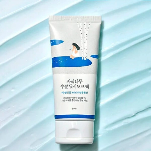 Round Lab Birch Juice Moisturizing Washoff Pack увлажняющая маска с 52% берёзового сока