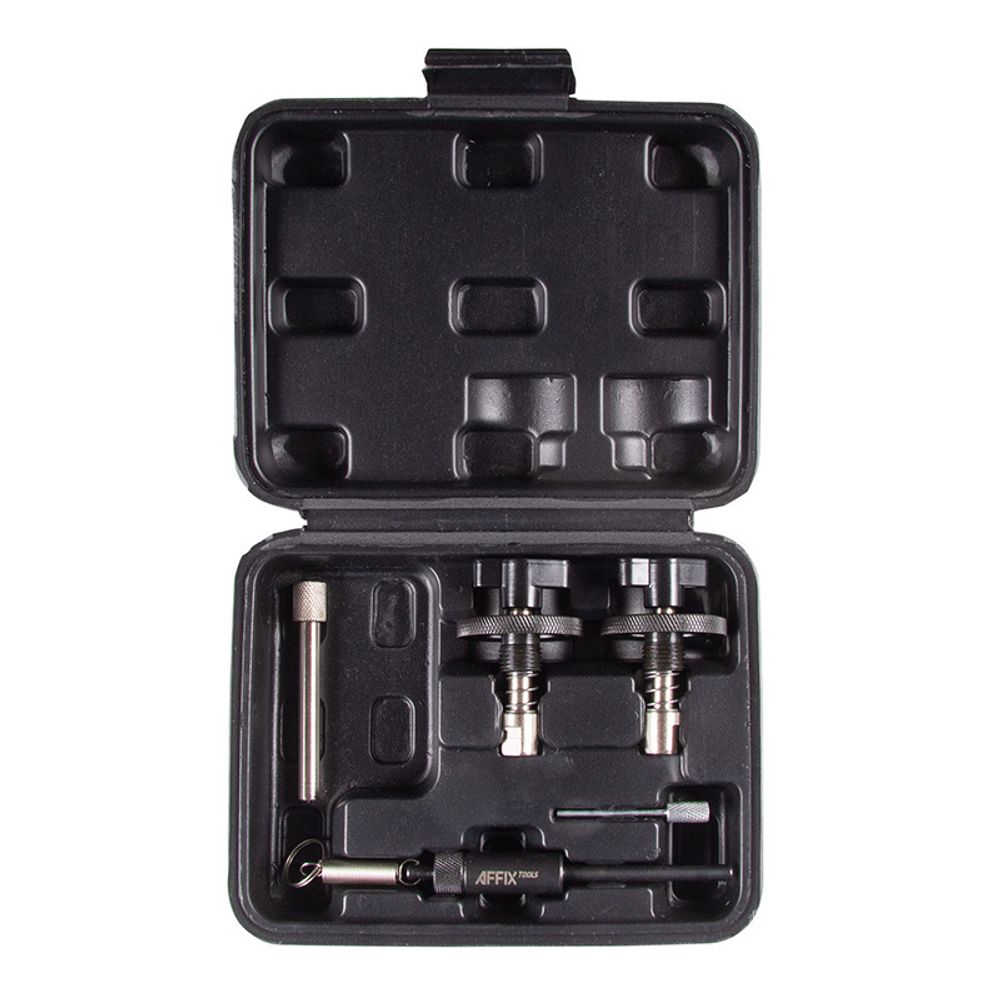 AFFIX (AF10321504C) Набор фиксаторов для регулировки фаз ГРМ Opel (дизели), кейс, 4 предмета