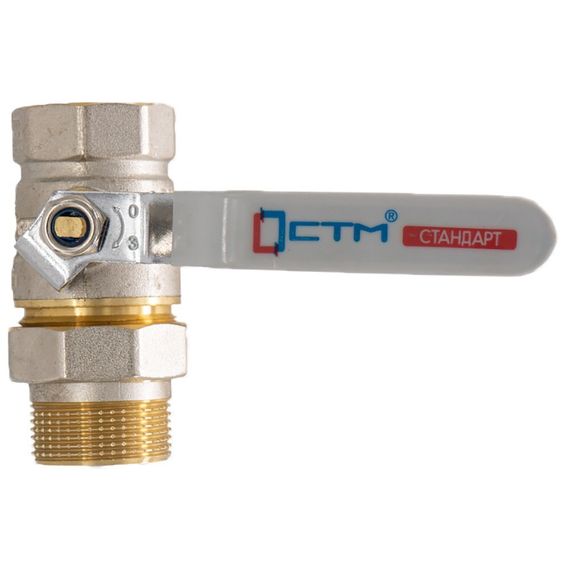 Кран шаровой СТМ СТАНДАРТ для воды 1 1/4 ВР/НР с накид. гайкой, рычаг купить в Москве и Московской области по низкой цене с доставкой по России — (4) Кран шаровой СТМ СТАНДАРТ для воды 1 1/4 ВР/НР с накид. гайкой, рычаг — (4)