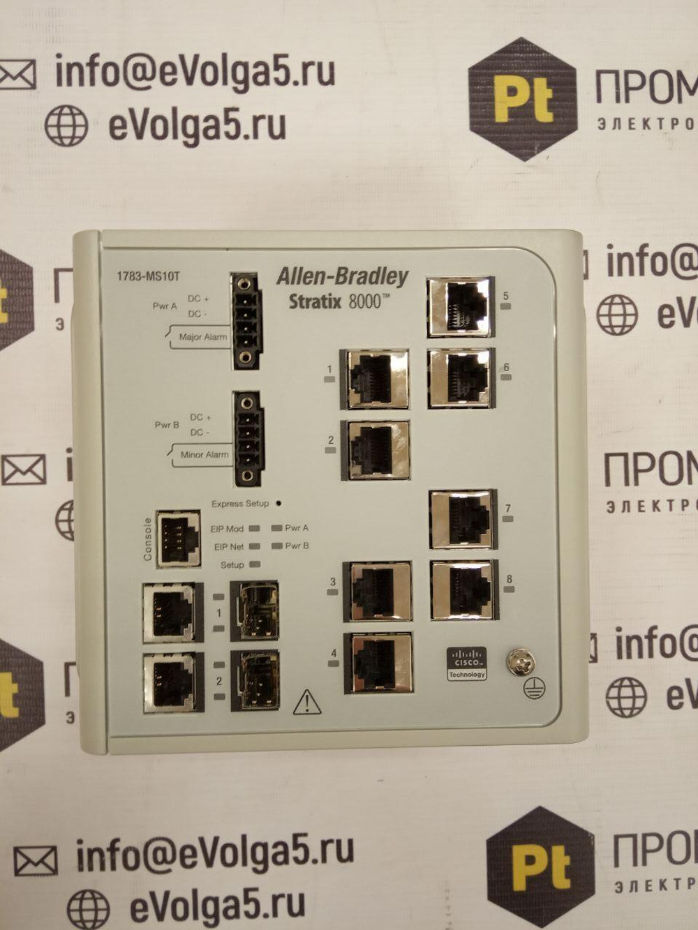 Промышленный управляющий коммутатор Allen Bradley 1783-MS10T