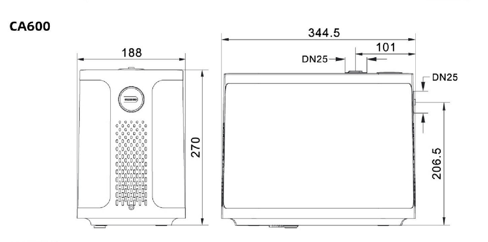 Автоматические станции водоснабжения CA 600 (центробежные насосы)