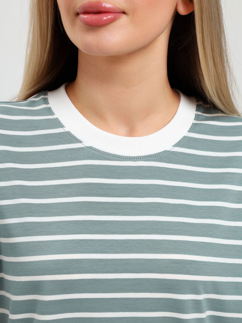 Футболка Брина-2 Виотекс СЕРО-ЗЕЛЁНЫЙ