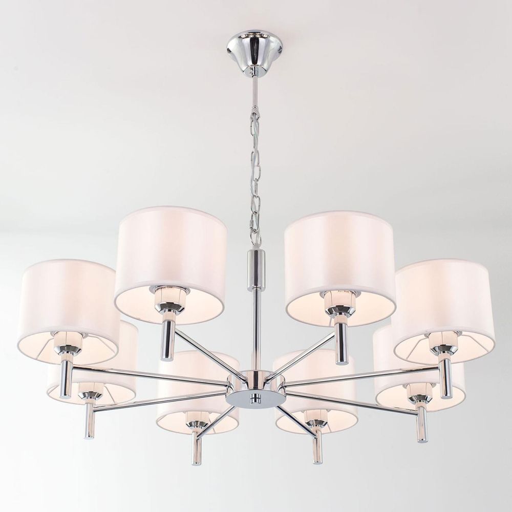 Citilux Аврора CL463180 Люстра с белыми абажурами