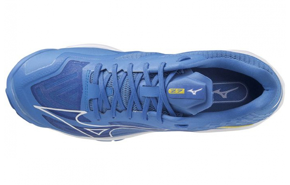 Mizuno Volleyball Shoes Men"s Low top Blue/White/Yellow