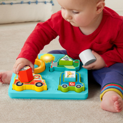 Fisher-Price - Пазл "Транспортные средства и формы" с музыкой и подсветкой HRP31 / артикул   HRP31  / GTIN 194735182701