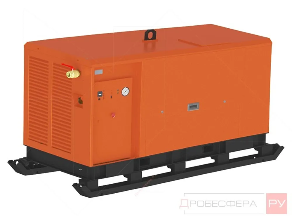 Винтовой компрессор ЗИФ-СВЭ-16/0,7 в кожухе