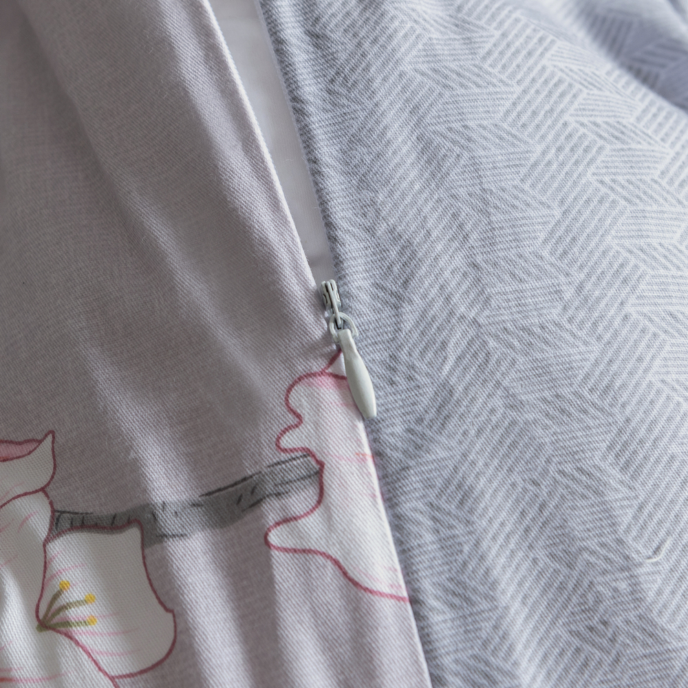 Комплект постельного белья Делюкс Сатин 100% хлопок на резинке LR436