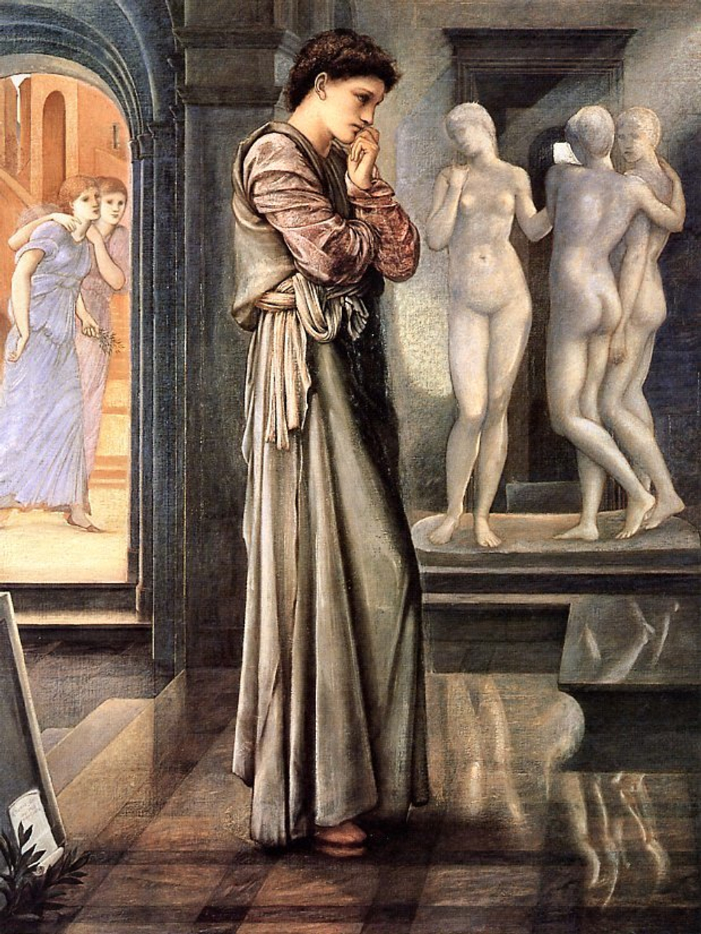 Sir Edward Coley Burne-Jones (1833-1898) - эротическое искусство британского художника Сэра Эдварда Коли Бёрна-Джонса