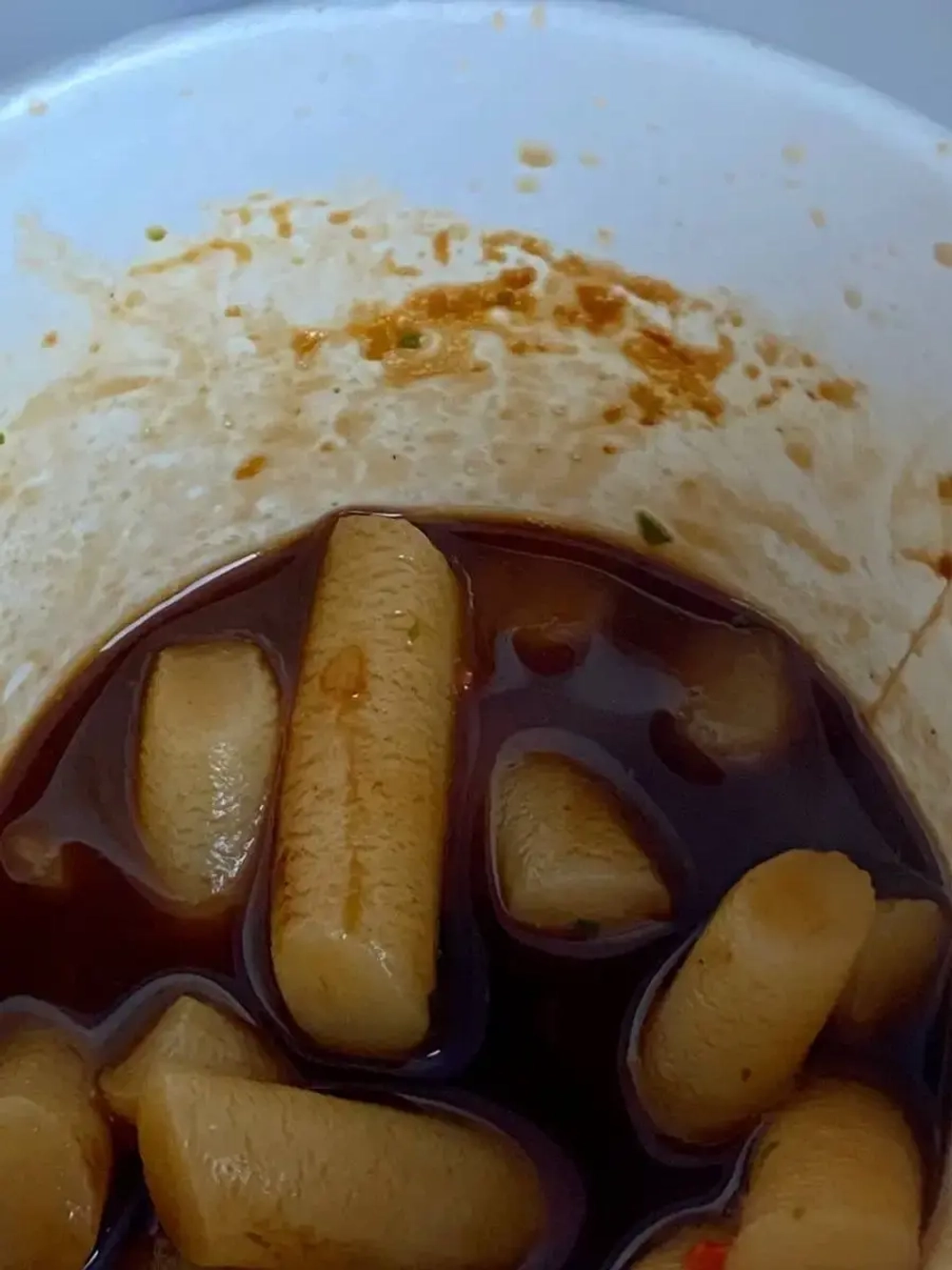 Рисовые палочки Topokki с соусом Jajang, Чаджан