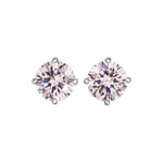 Серьги пусеты Pink M