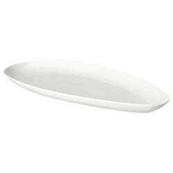 IKEA FRÖJDEFULL  (ИКЕА ФРÖЙДЕФУЛЛ)  -  Блюдо, белое, 40x19 см