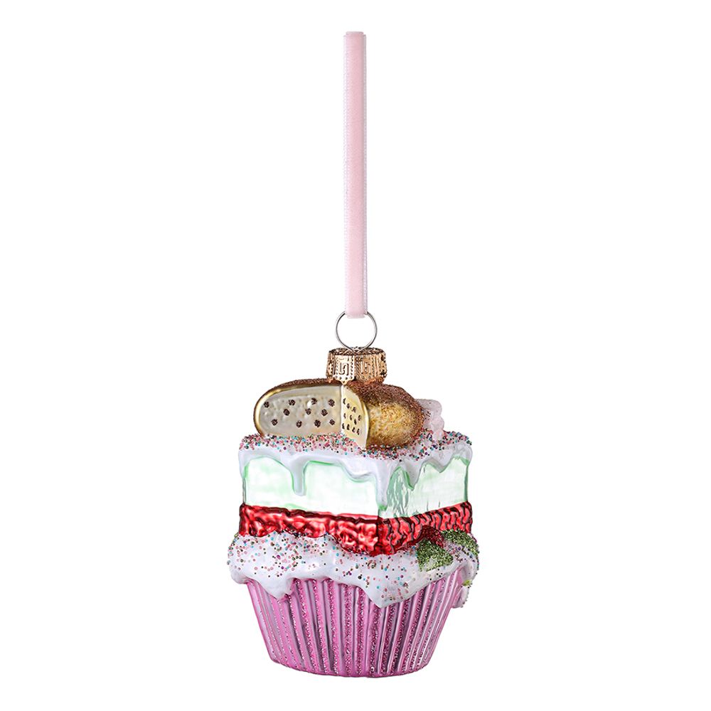 Набор ёлочных украшений Glimmer selection из коллекции New Year Essential, 5 шт.