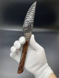 Нож обсидиановый 23 см коричневый