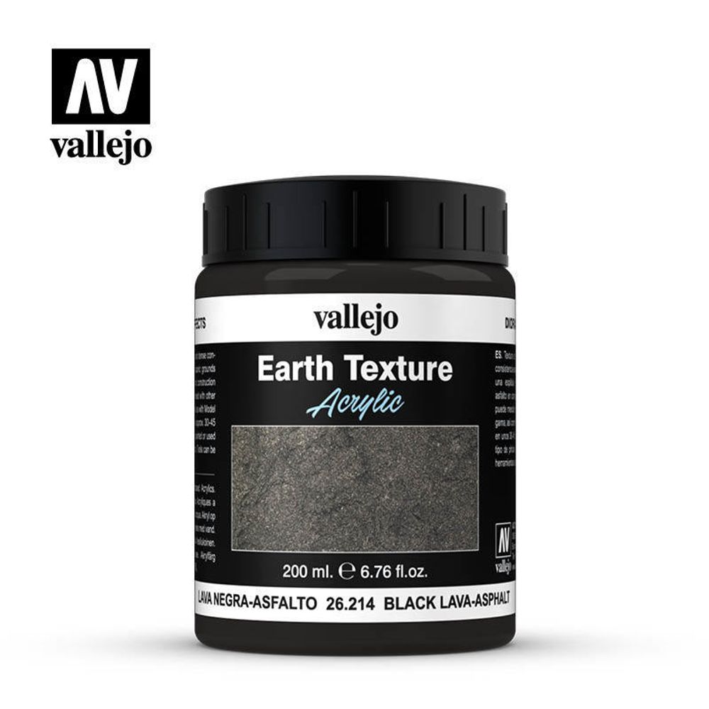 EARTH TEXTURES 214-200ML. BLACK LAVA-ASPHALT