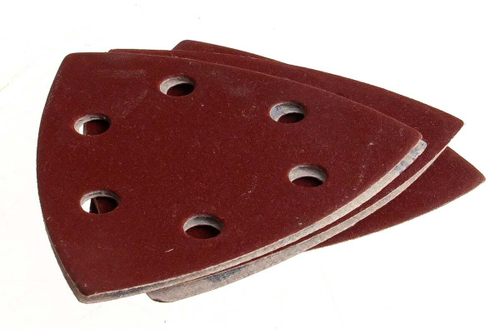 Треугольник шлифовальный универсальный 5 шт. (93х93х93 мм; Р320) "МАСТЕР" Зубр 35583-320