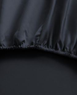 Простыня на резинке Zara Home сатин, хлопок 100%, однотонный, 1100/095