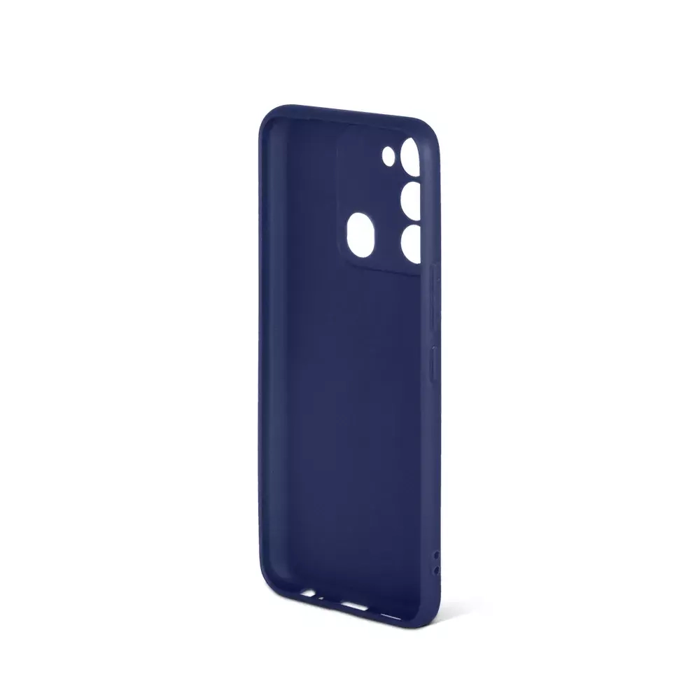 Силиконовый чехол для Tecno Spark Go 2022/Spark 8C  blue DF