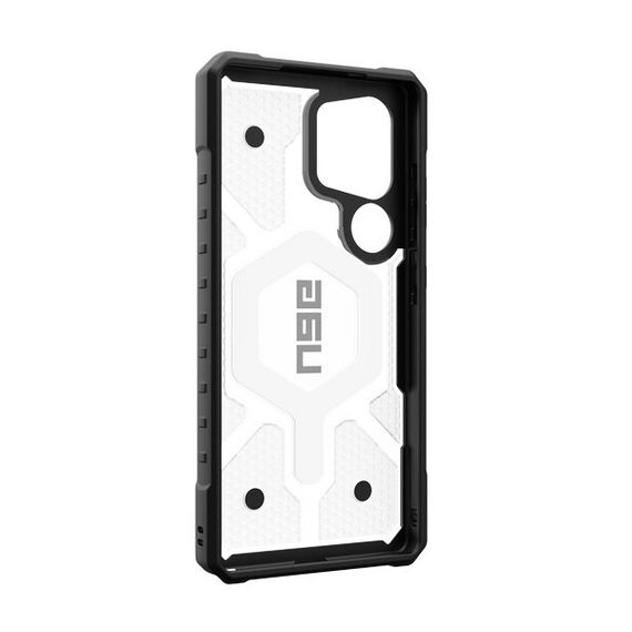 Чехол UAG Pathfinder Clear для Samsung Galaxy S25 Ultra прозрачный/серебро (Ice/Silver) (214483114333)
