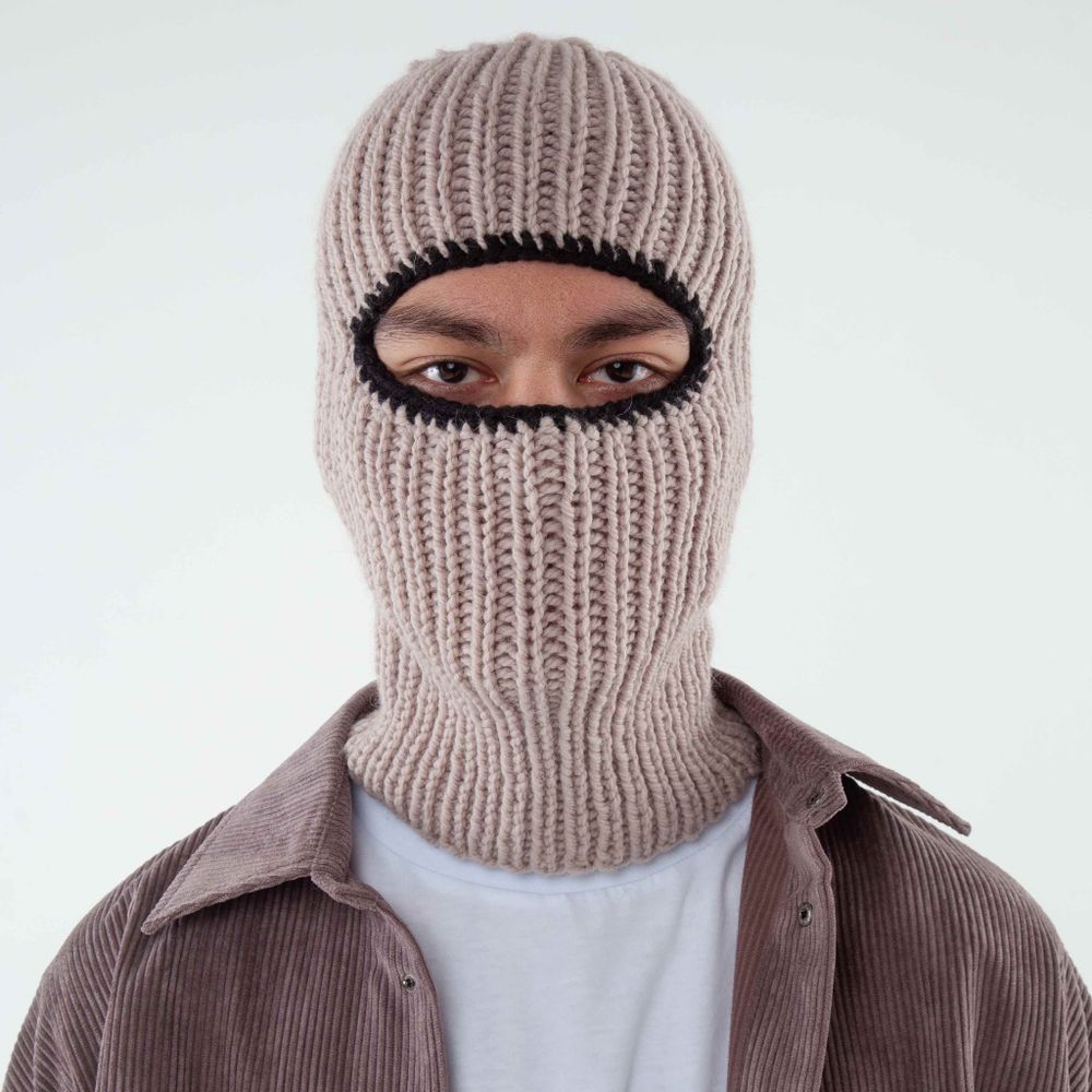 Балаклава Якорь Явление с акцентом на глазах черный / фреза