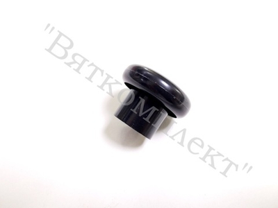 Ручка К1 черный(4) (без шурупа)