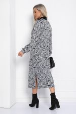 Платье Белые ночи (черно-белое) П12305-19 LT Collection