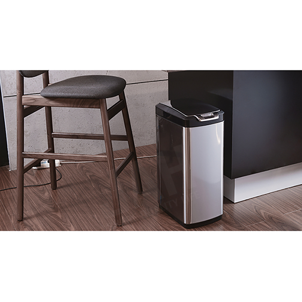 Ведро для мусора, прямоугольное, внутр ведро, Foodatlas JAH-7412, 30 л