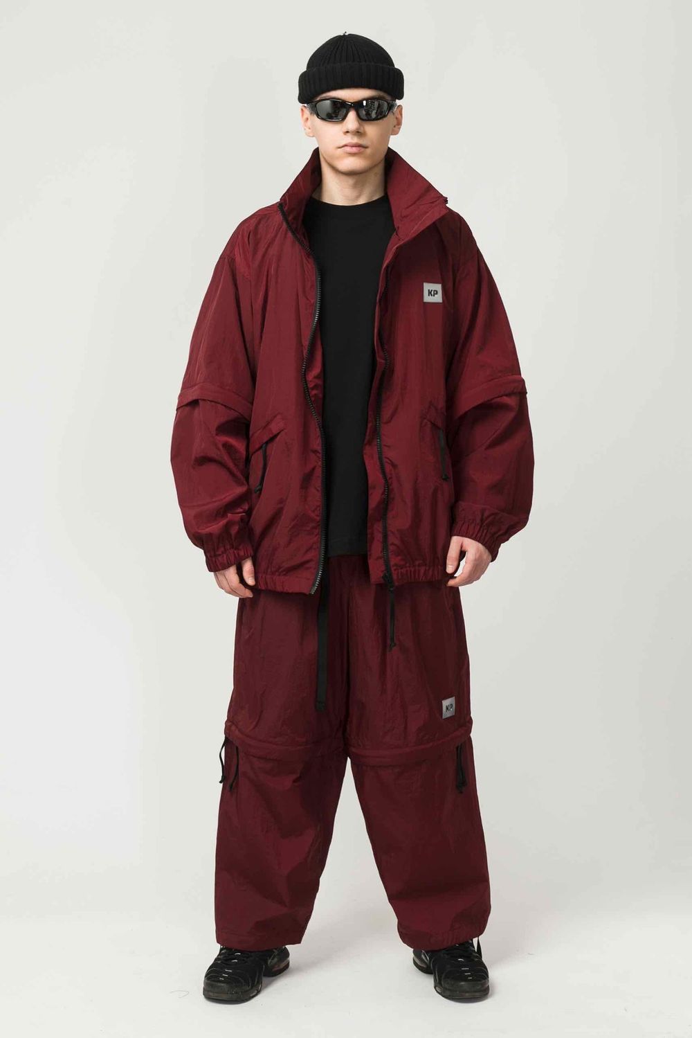 Штаны Codered Halflegs Бордовые темные